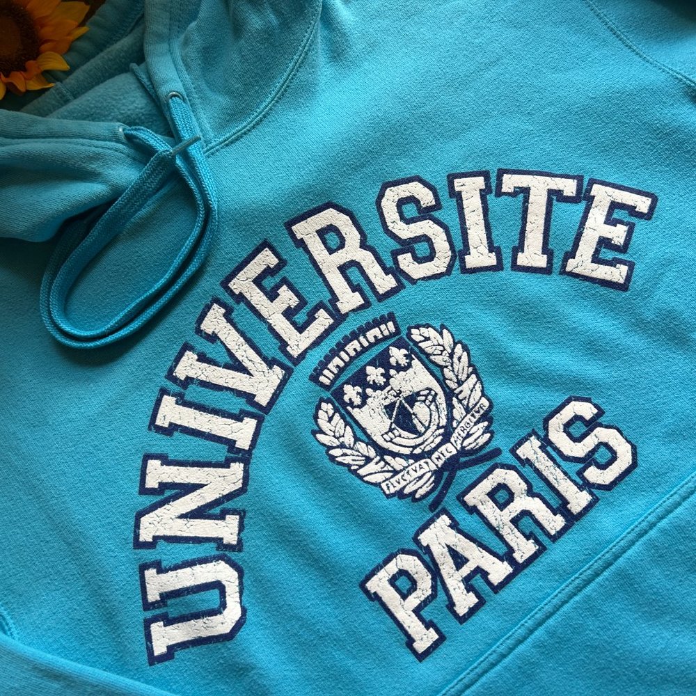 University of Paris Hoodie in Sky Blue (NEW) - Picture 2 of 11